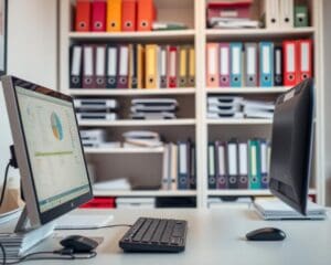 Was hilft bei sauberer Ablage im Büro?