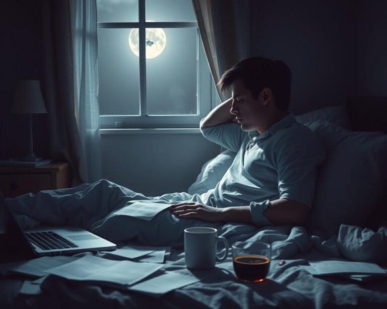 Wie beeinflusst Stress den Schlaf?