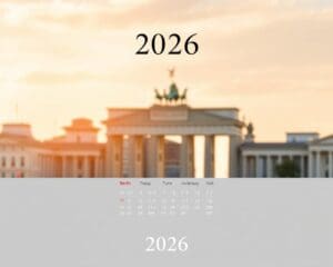 Wie finde ich einen Kalender 2026 für Berlin?