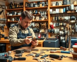 Was macht ein guter Schlosser im Reparaturfall?