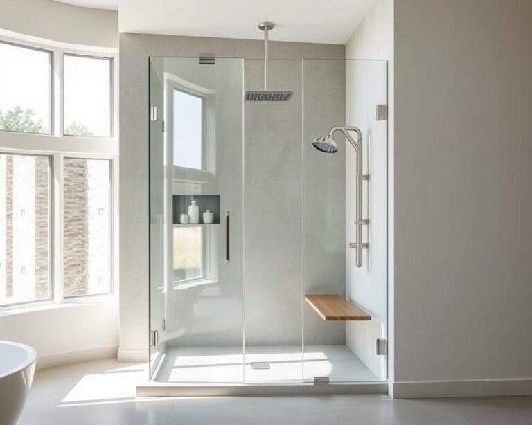 Was macht eine Walk-in-Dusche modern und funktional?