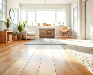 Was sind pflegeleichte Bodenbelaege fuer Familien?