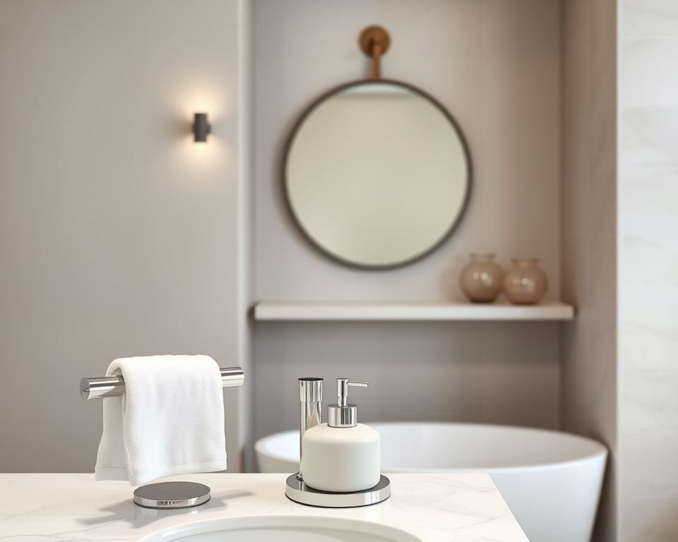 Wie findest du stilvolle Accessoires fuer dein Bad?