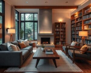 Wie gestaltest du dein Wohnzimmer modern und gemuetlich?