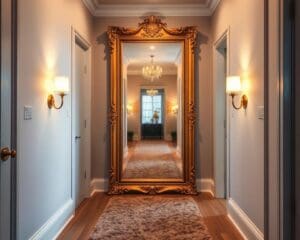 Wie richtest du einen Flur mit Spiegeln optimal ein?