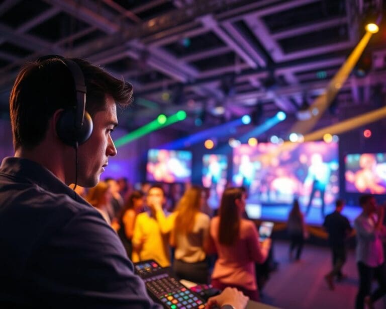 Wie stärkt ein professioneller Medientechniker Events?