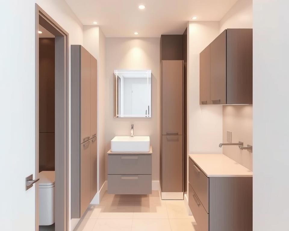 Wie waehlst du Badmoebel fuer kleine Baeder?