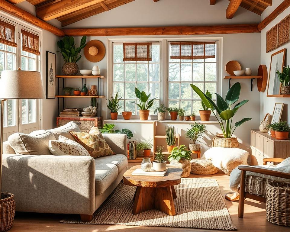 Wie waehlst du nachhaltige Materialien fuer dein Zuhause?