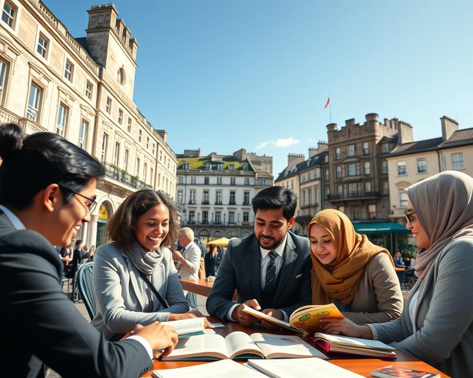 Warum ist Dublin ein Zentrum für internationale Schüler?