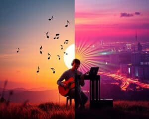 Warum wechseln Playlists zwischen ruhigen und lauten Songs?