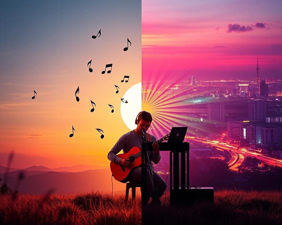 Warum wechseln Playlists zwischen ruhigen und lauten Songs?