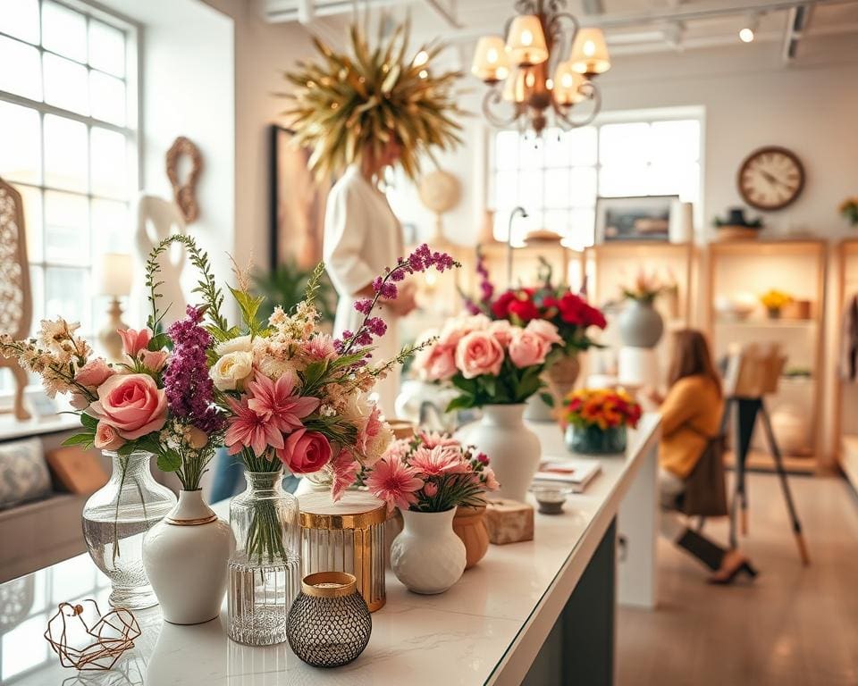 Was leistet ein Dekorationsservice für Shops?