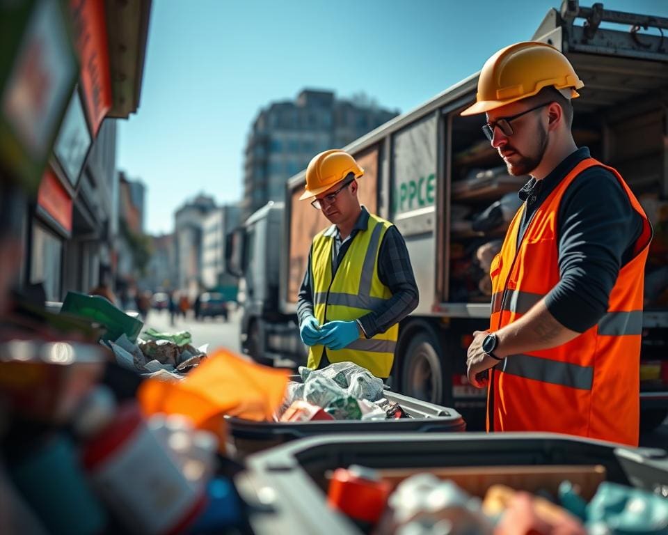 Was leistet ein Gewerbeentsorger?