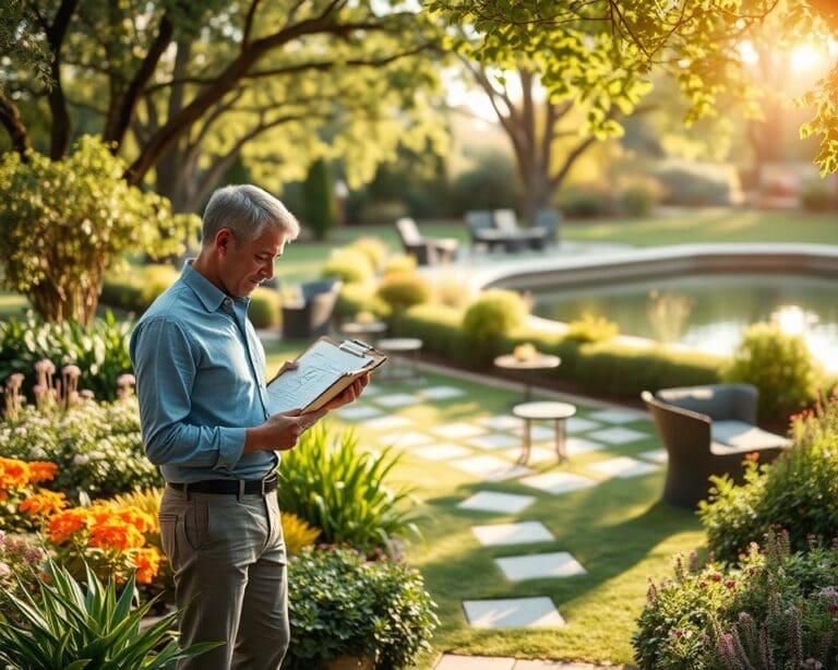 Was macht ein Gartenarchitekt fuer Wohlbefinden?