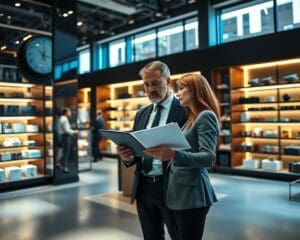 Was macht ein Lichtplaner im Verkaufsraum?