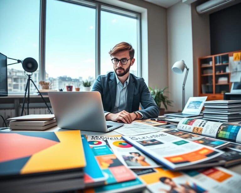 Was macht ein Mediengestalter fuer Printlayouts?