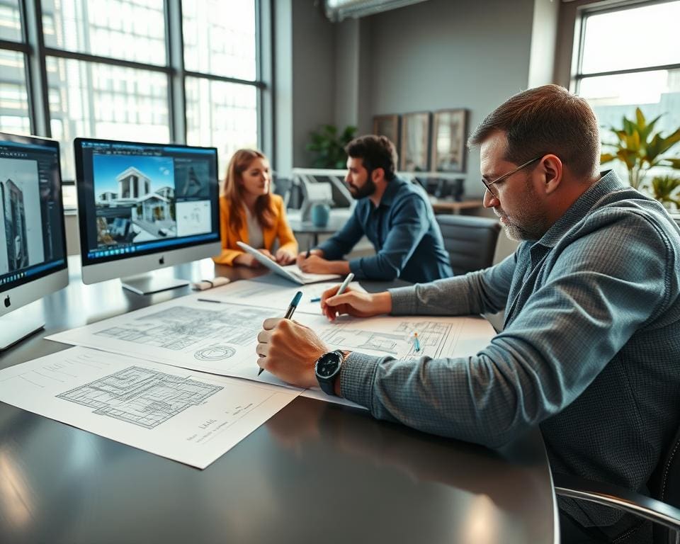 Wie arbeitet ein technischer Zeichner im Projektteam?