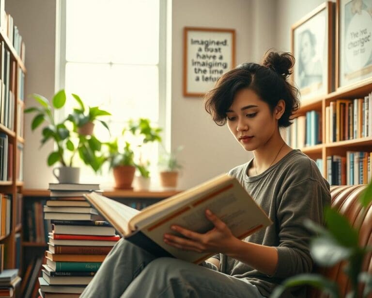 Wie beeinflusst Lesen persönliche Kreativität?