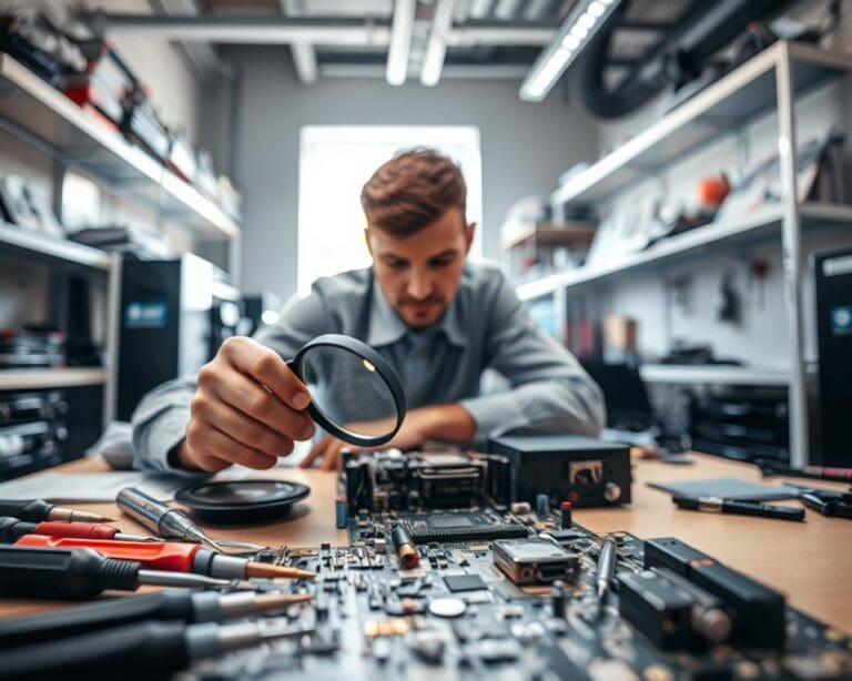 Wie erfolgt Hardware Defekt Reparatur in Karlsruhe sicher?