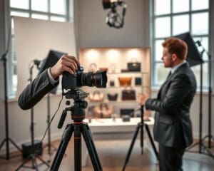 Wie unterstützt ein Fotograf professionelle Produktbilder?