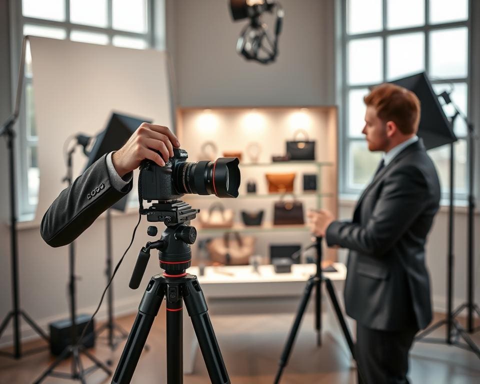 Wie unterstützt ein Fotograf professionelle Produktbilder?