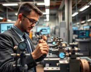 Wie unterstützt ein Messtechniker industrielle Präzision?