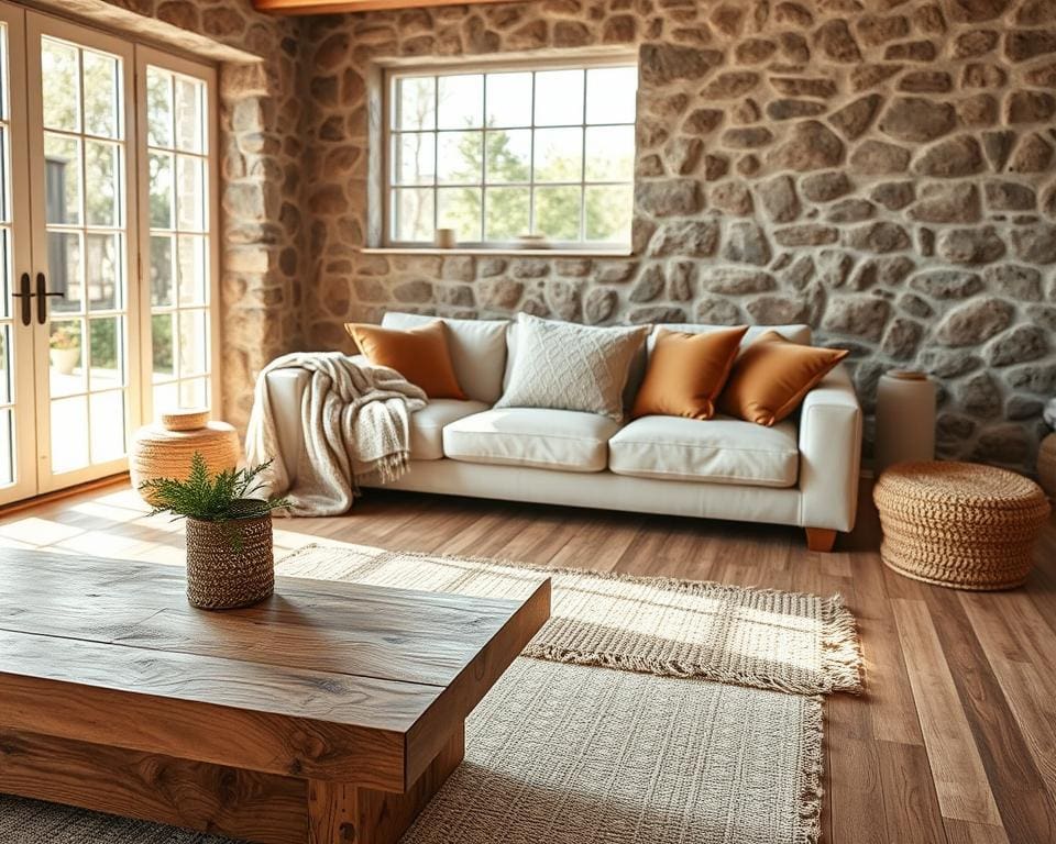 Warum sind natürliche Materialien im Wohnbereich beliebt?