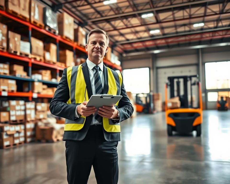 Was leistet ein Lagerleiter?