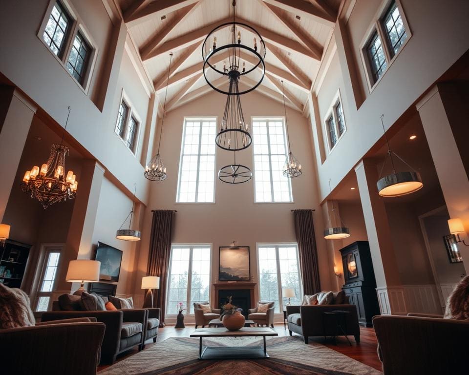 Welche Beleuchtung passt zu hohen Decken?