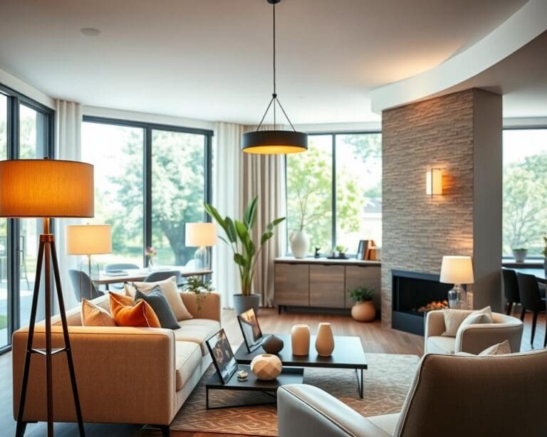 Welche Lampen eignen sich für offene Wohnräume?