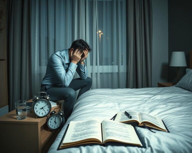 Wie beeinflusst Stress den Schlaf?