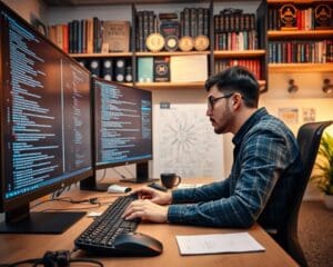 Wie unterstützt ein Backend-Entwickler Systeme?