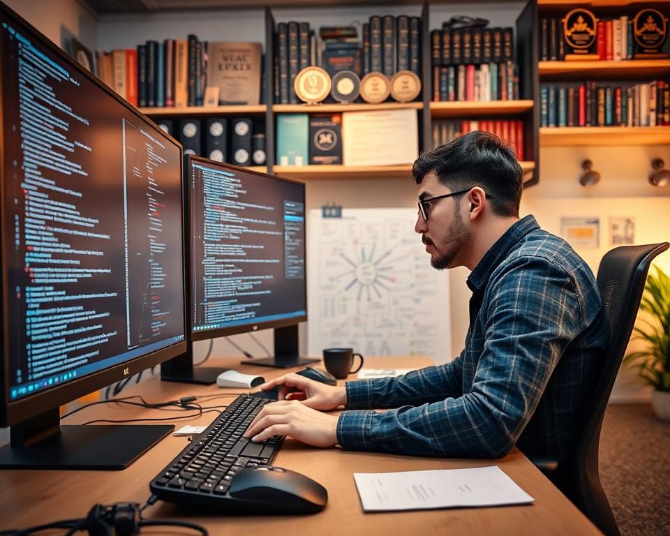 Wie unterstützt ein Backend-Entwickler Systeme?