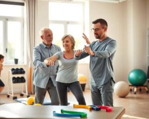 Wie unterstützt ein Physiotherapeut Patienten?