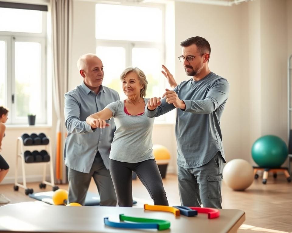 Wie unterstützt ein Physiotherapeut Patienten?