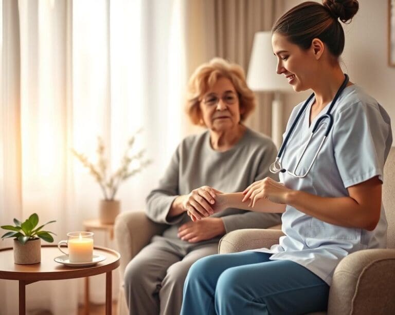 Wie verbindest du Pflege und Achtsamkeit?