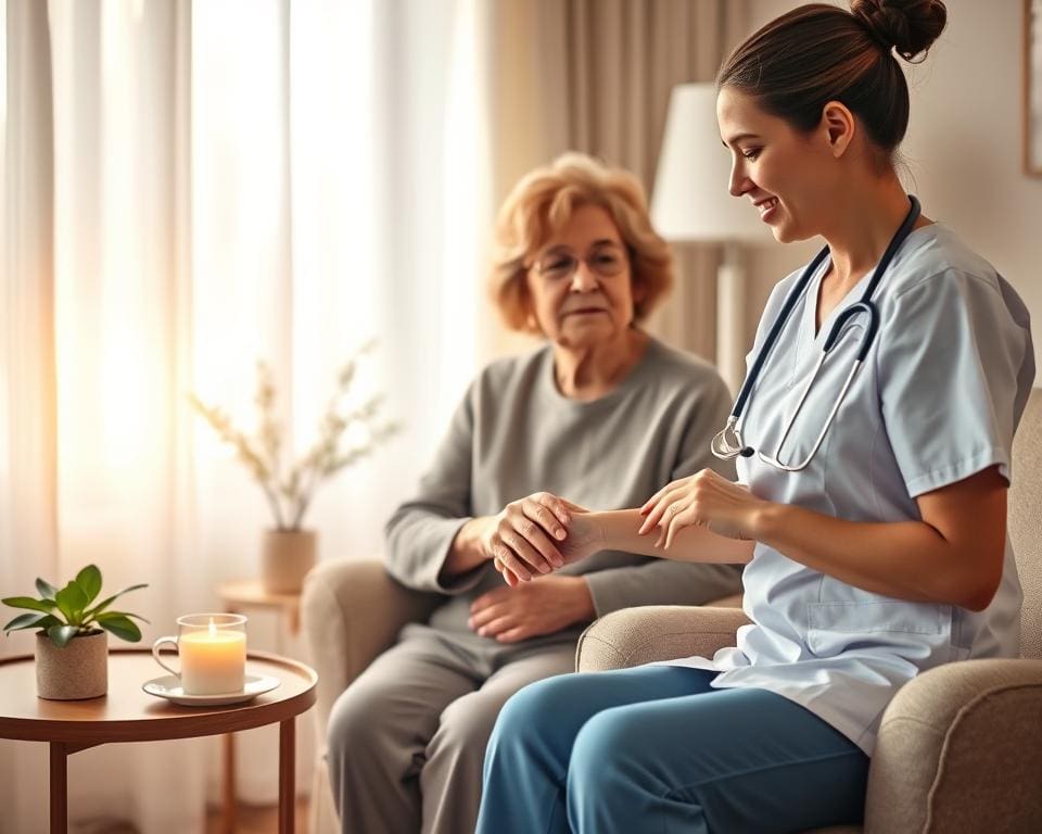 Wie verbindest du Pflege und Achtsamkeit?