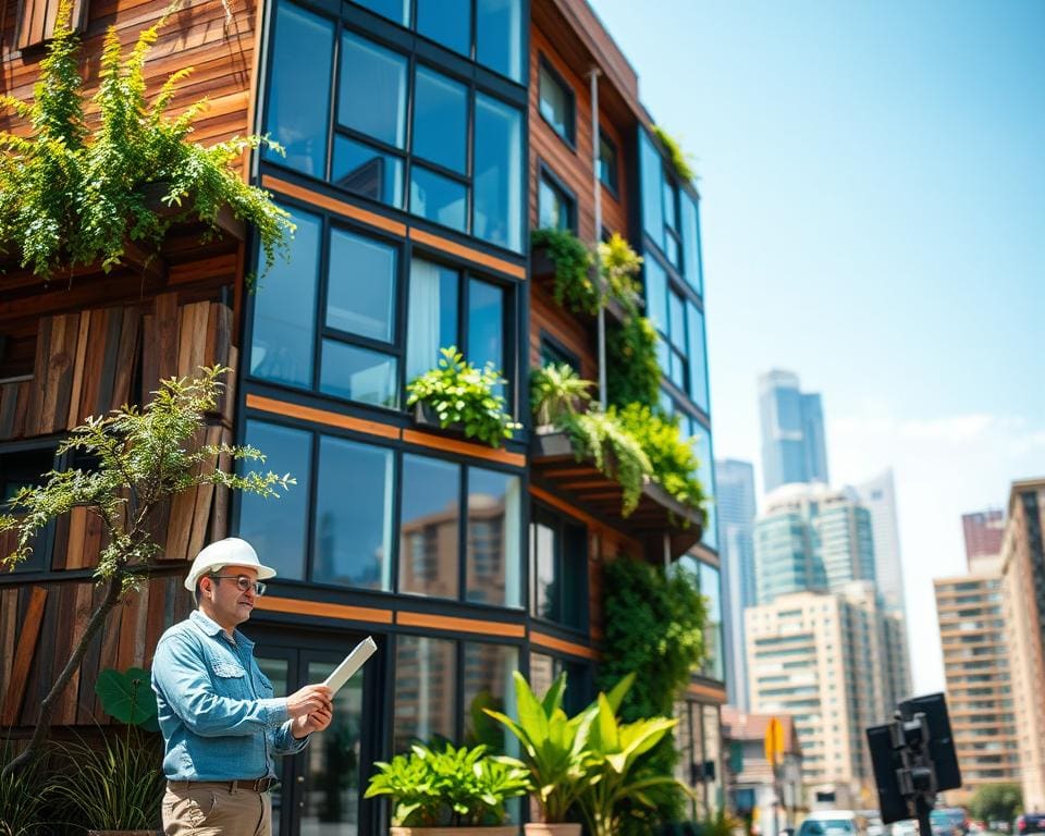 Wie modernisiert man eine Fassade nachhaltig?