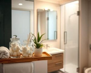 Wie schafft man Ordnung im Bad?