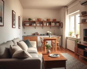 Wie schafft man Ordnung in kleinen Wohnungen?