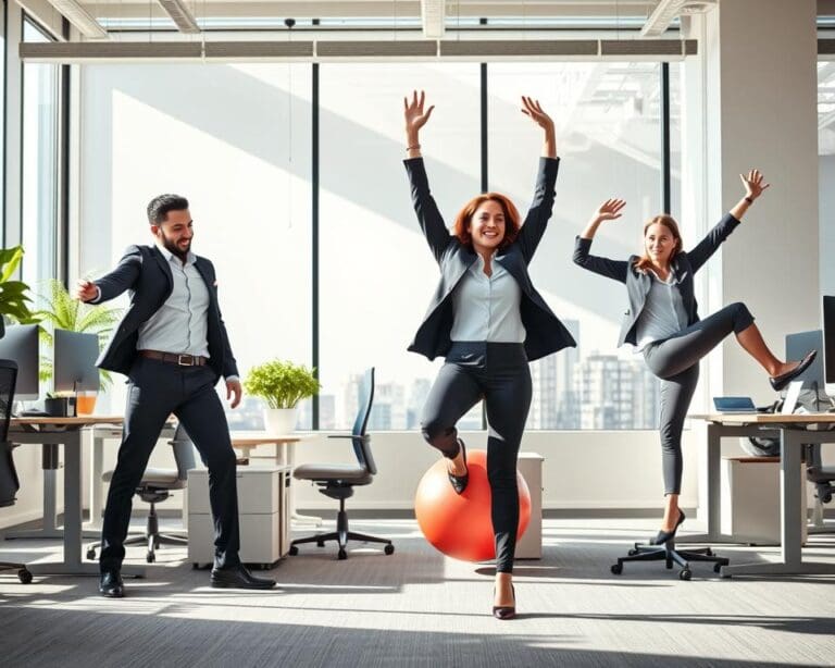 Wie bleibt man auch im Büroalltag aktiv?