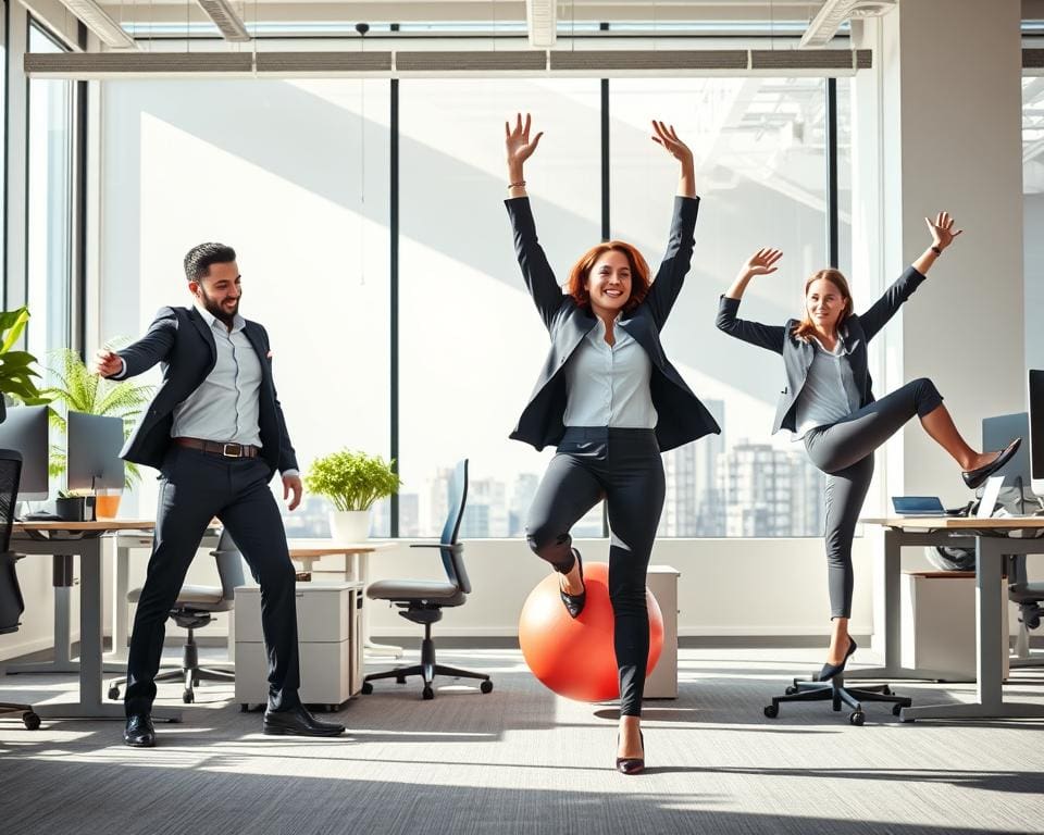 Wie bleibt man auch im Büroalltag aktiv?