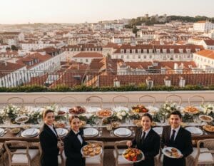 Hochzeits Catering in Lissabon
