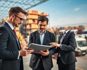 Logistikservice Lieferkette