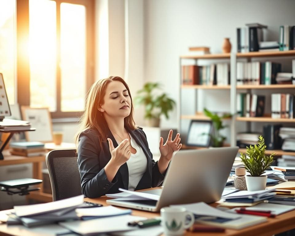 Stress innere Unruhe Alltag