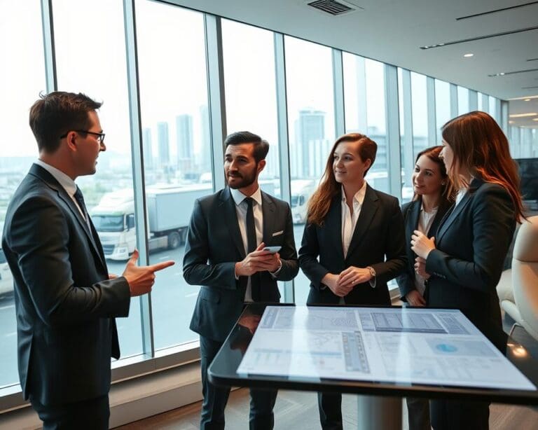 Transportservice Unternehmen