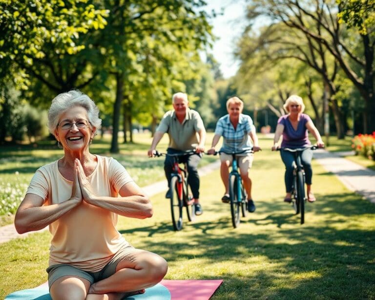 gesund im Alter bleiben