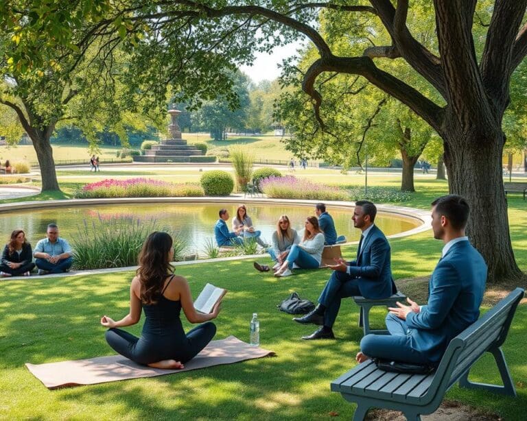 gesundes Gleichgewicht Leben