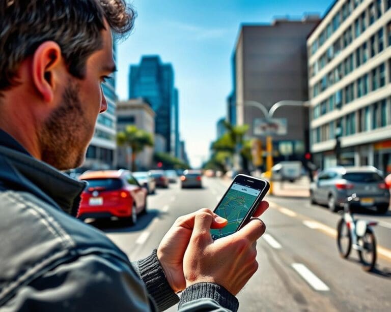 GPS System Alltag