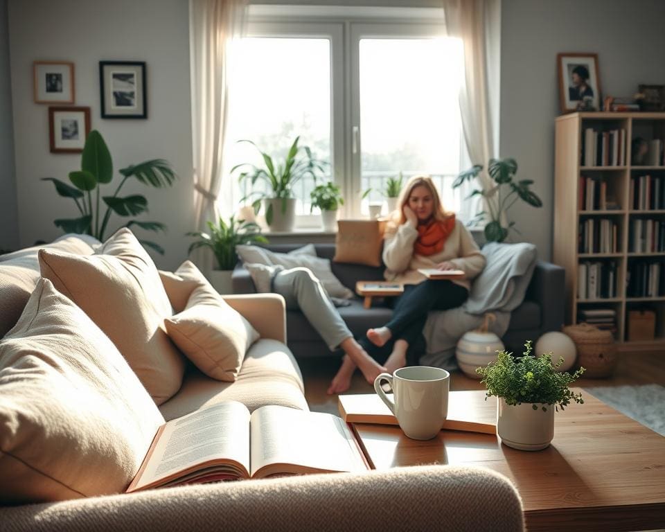 Sonntag zuhause